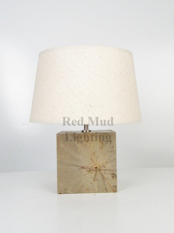 New Lotus Leaf Lamp Medium Square Natural